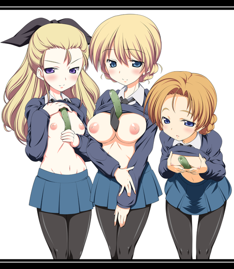 【ガルパン】ダージリンの二次エロ画像　100枚【ガールズ＆パンツァー】 41