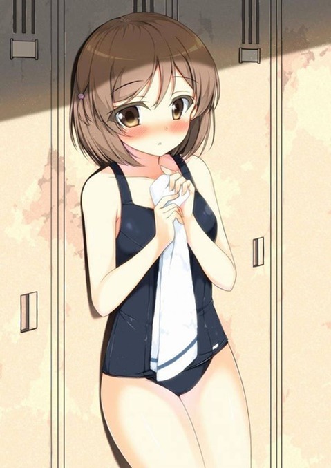 スク水(スクール水着)を着てる可愛い女の子の二次エロ画像⑤　100枚 38