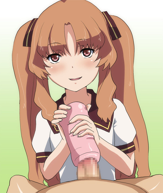 【二次エロ】【玩具】オナホールを手にした美少女がドSになって男根をシゴく画像がみたい！ 10