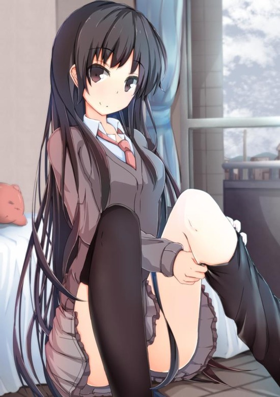 【二次エロ】制服着ている二次キャラのミニスカやパンチラ画像がみたい！ 18