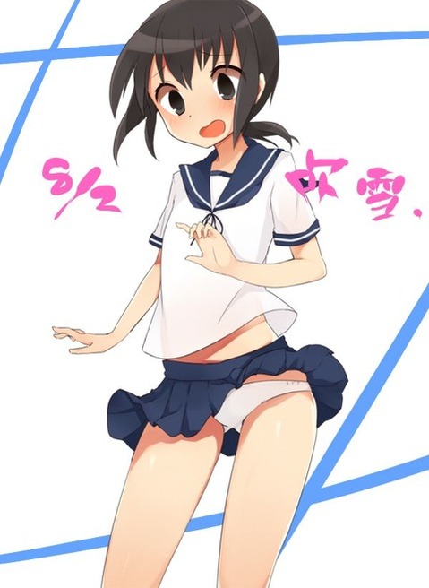 【艦これ】吹雪の二次エロ画像　100枚【艦隊これくしょん】 35