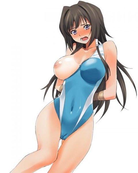 日焼け跡が色っぽい女の子の二次エロ画像②　100枚 42