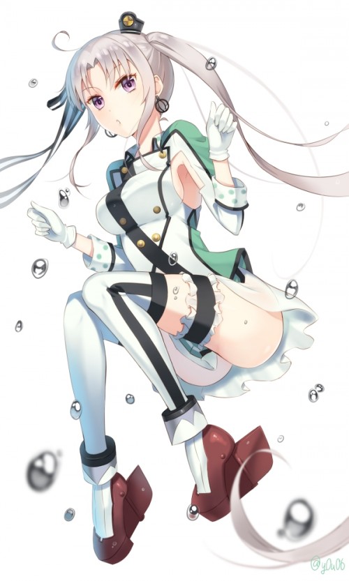 【二次】【艦これ】美少女キャラ秋津洲（あきつしま）の戦闘服が乱れてキュンとする画像がみたい！　水上機母艦 9