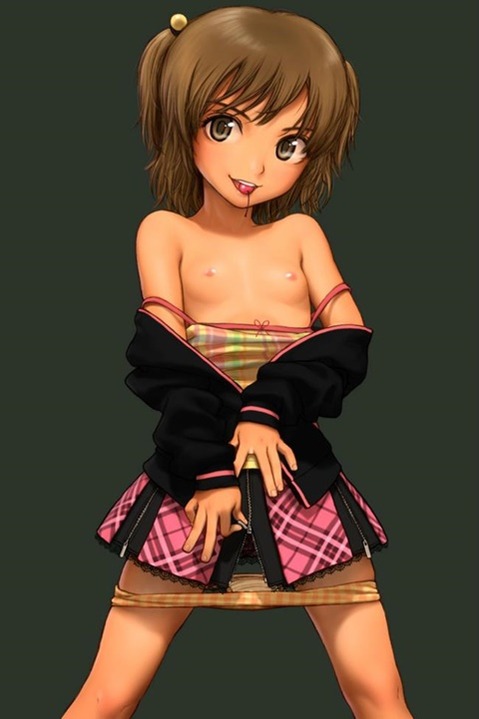 貧乳・微乳・ちっぱいな女の子の二次エロ画像⑭　25枚 8