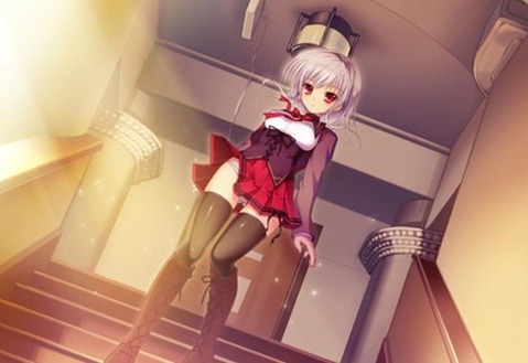 ニーソ・ニーハイを履いた女の子の二次エロ画像②　100枚 65