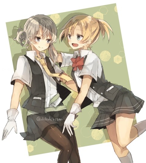【艦これ】野分・舞風の二次エロ画像　100枚【艦隊これくしょん】 35