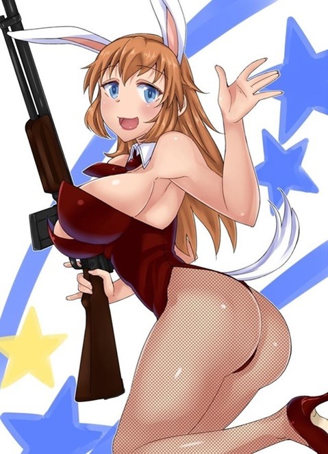 うさ耳が可愛い女の子の二次エロ画像①　100枚 92