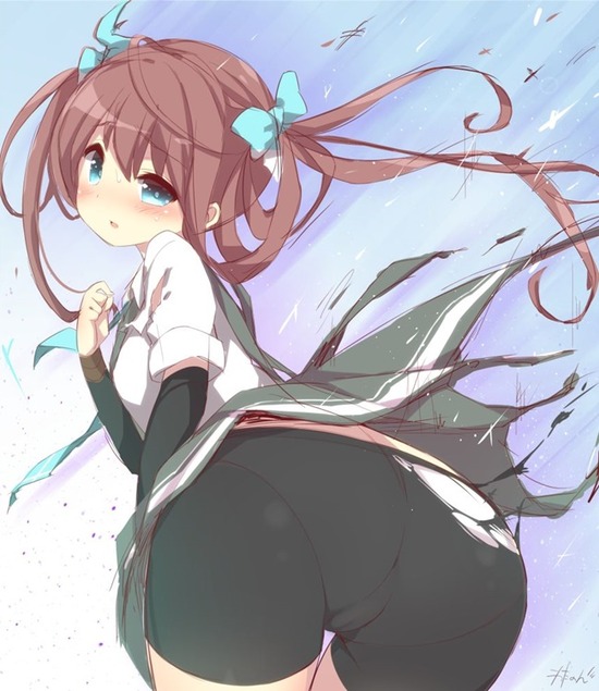 【非エロ】【艦これ】朝雲ちゃんのキュートな制服姿が可愛い画像がみたい！① 4