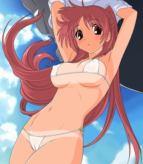 日焼け跡が色っぽい女の子の二次エロ画像②　100枚 77