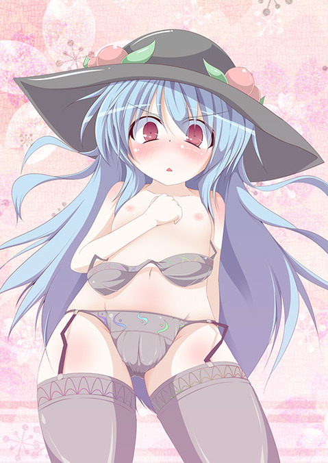 【東方】比那名居 天子の二次エロ画像　100枚【東方Project】 14