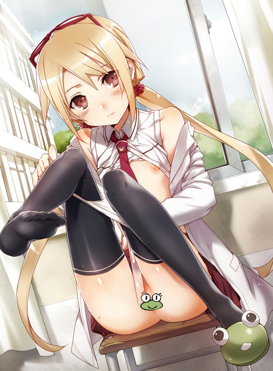 【二次エロ】教室でエッチな事をしている女の子の画像が見たい！ 8 4