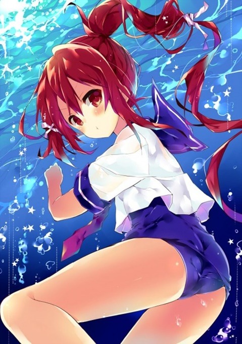 スク水(スクール水着)を着てる可愛い女の子の二次エロ画像②　100枚 10