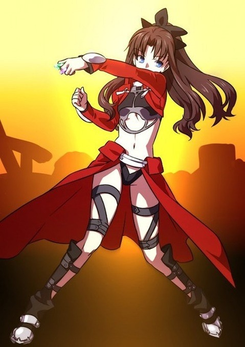 【Fate】遠坂凜の二次エロ画②　100枚 91