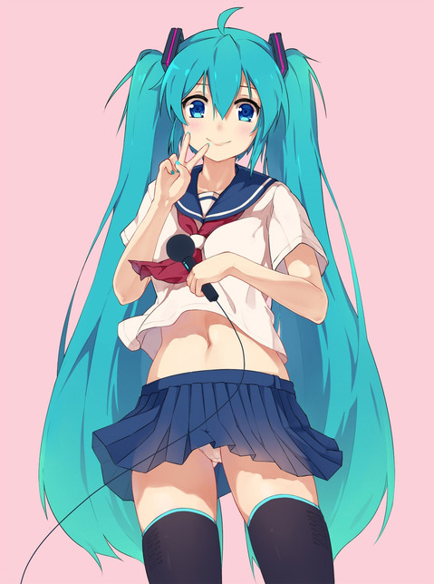 【ボーカロイド】初音ミクの二次エロ画像②　50枚【VOCALOID】 29