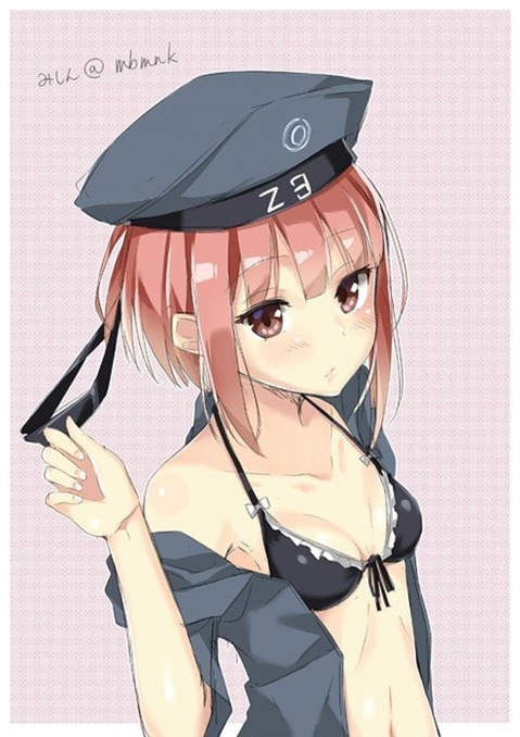 【艦これ】マックス・シュルツ(Z3・Max Schultz)の二次エロ画像　100枚【艦隊これくしょん】 24