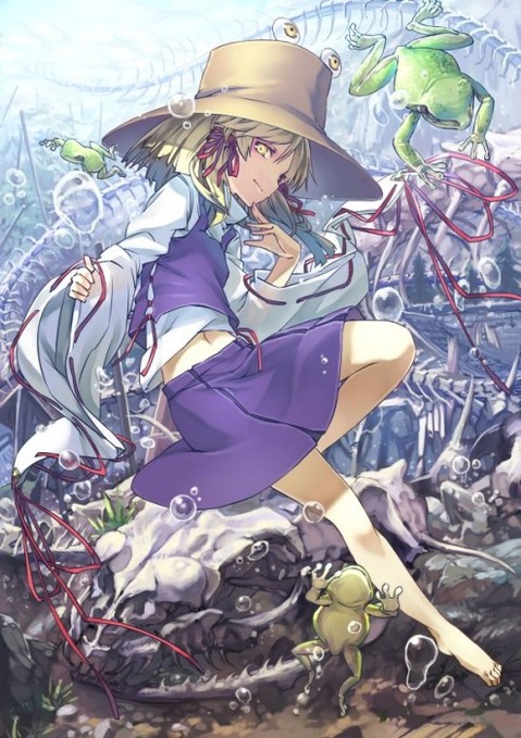 【東方】洩矢諏訪子（ケロちゃん）の二次エロ画像②　50枚【東方Project】 22