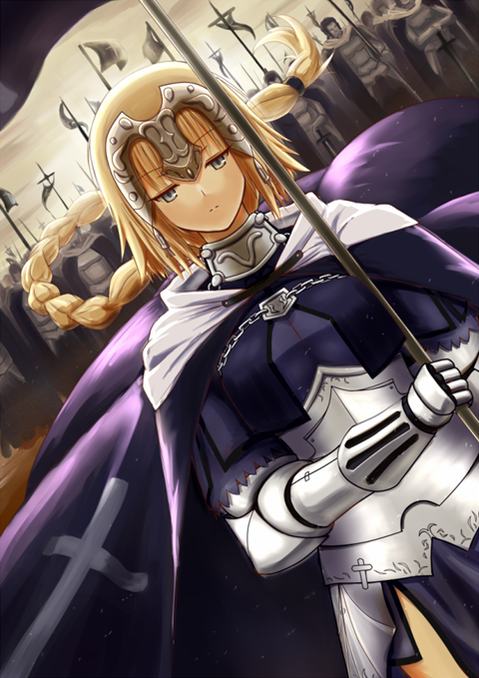 【Fate】ジャンヌ・ダルクの二次エロ画①　100枚 97