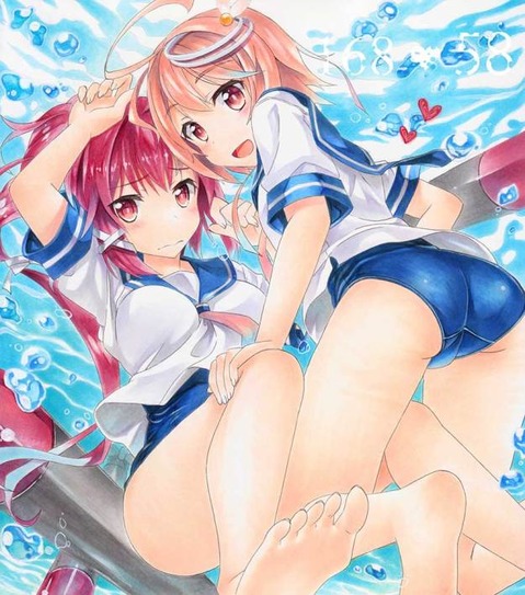 【艦これ】伊58(ゴーヤ)の二次エロ画像①　100枚【艦隊これくしょん】 85
