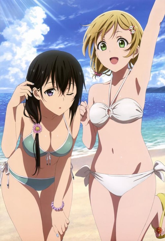 【非エロ】海で楽しそうにハシャぐ女の子たちのビキニ画像がみたい！ 19