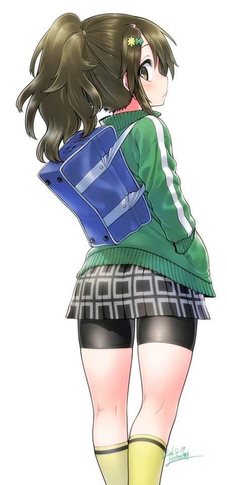ポニーテールが可愛い女の子の二次エロ画像①　25枚 18
