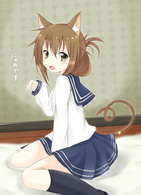 猫耳が可愛い女の子の二次エロ画像①　100枚 21