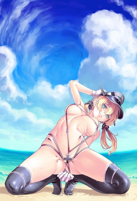 【艦これ】プリンツ・オイゲンの二次エロ画像①　100枚【艦隊これくしょん】 17