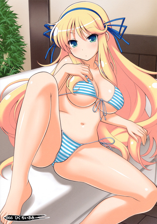 【二次エロ】ロリっ子が成長してビキニ姿になった水着画像がみたい！ 9