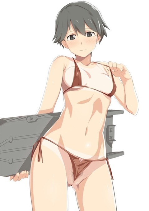 日焼け跡が色っぽい女の子の二次エロ画像③　100枚 25