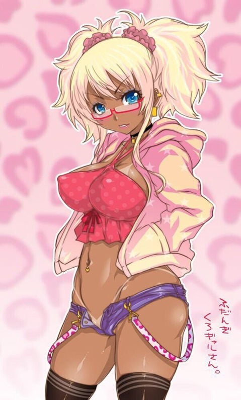 ビッチそうなギャルの二次エロ画像⑨　25枚