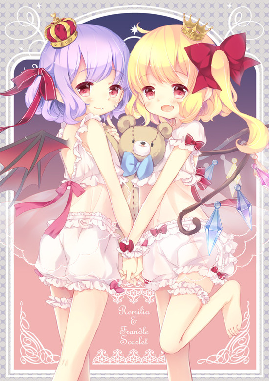 【二次エロ】【東方】フランドール・スカーレットちゃんのセクシャルパンティー丸見えで可愛く恥じらう乙女チックな画像まとめｗｗｗ１ 7
