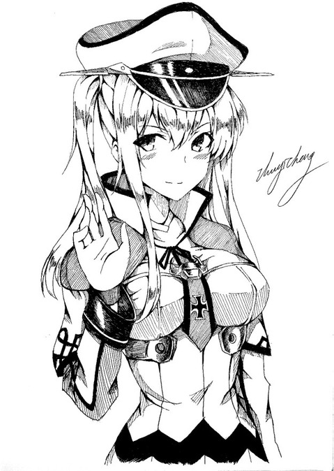 【艦これ】グラーフ・ツェッペリン(Graf Zeppelin)の二次エロ画像①　100枚【艦隊これくしょん】 94