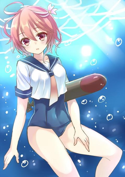 【艦これ】伊58(ゴーヤ)の二次エロ画像①　100枚【艦隊これくしょん】 58