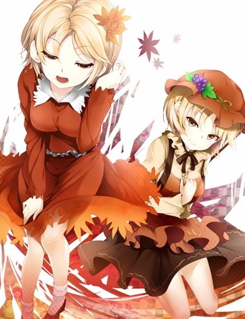 【東方】秋穣子・秋静葉の二次エロ画像③　100枚【東方Project】 12