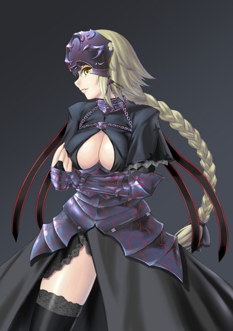 【Fate】ジャンヌ・オルタの二次エロ画　100枚 96