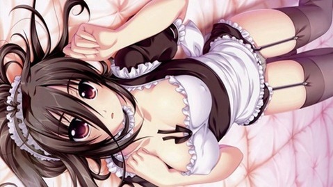 ニーソ・ニーハイを履いた女の子の二次エロ画像③　100枚 45