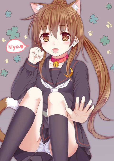 【艦これ】文月の二次エロ画像　90枚【艦隊これくしょん】 73