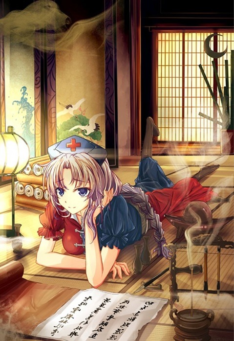【東方】八意永琳の二次エロ画像①　100枚【東方Project】 9