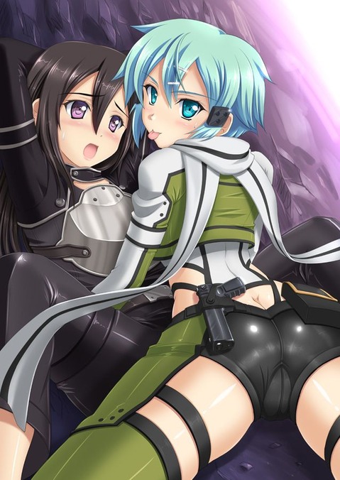 【SAO】シノン(朝田詩乃)のエロ画像　100枚【ソードアート・オンライン】 63