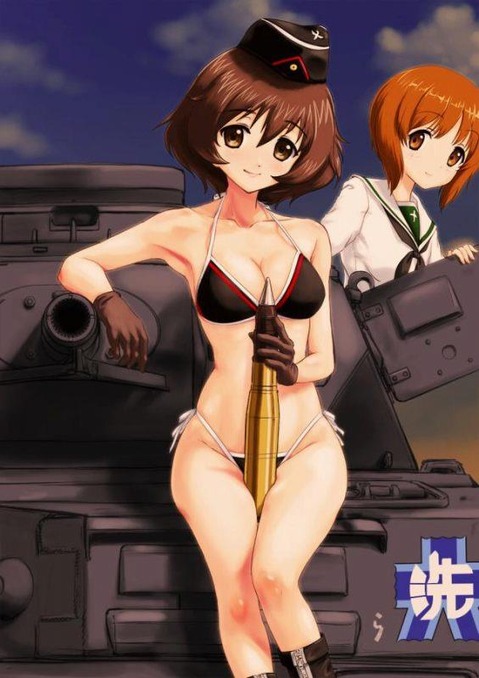 【ガルパン】秋山優花里の二次エロ画像　100枚【ガールズ＆パンツァー】 25