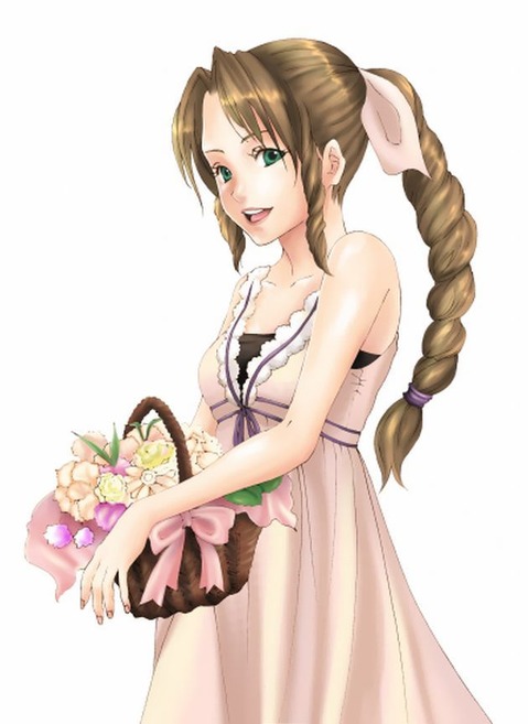 【FF VII】エアリス・ゲインズブールの二次エロ画像　50枚【FINAL FANTASY】 26