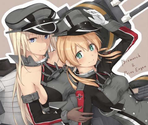 【艦これ】ビスマルクの二次エロ画像③　60枚【艦隊これくしょん】 36