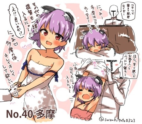【艦これ】多摩の二次エロ画像　65枚【艦隊これくしょん】 52