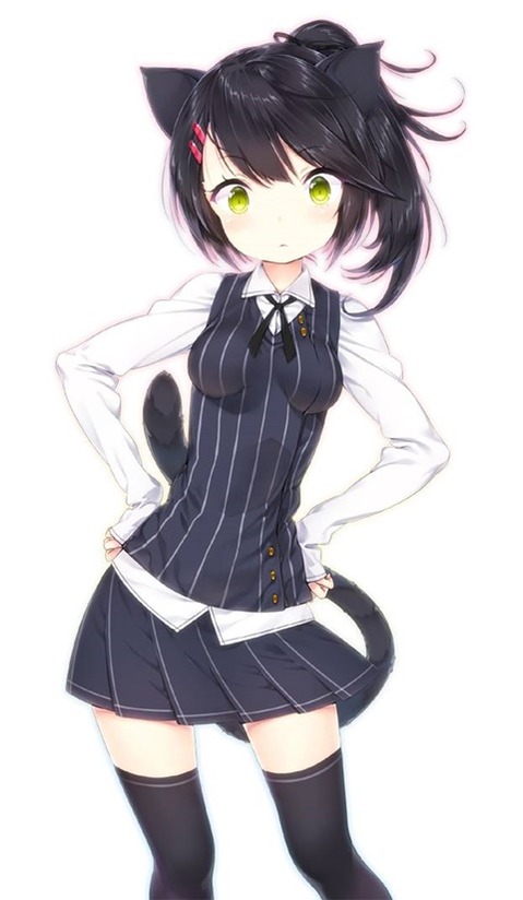 猫耳が可愛い女の子の二次エロ画像④　100枚 74