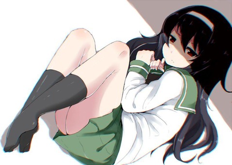 【ガルパン】冷泉麻子の二次エロ画像　50枚【ガールズ＆パンツァー】 27