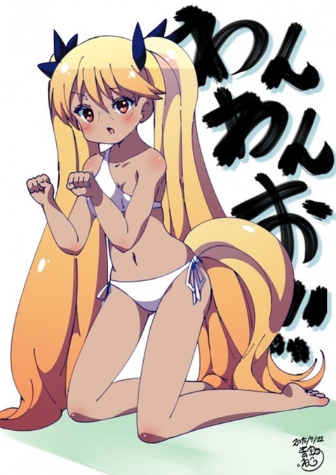 ツインテールの女の子の二次エロ画像⑥　100枚 4