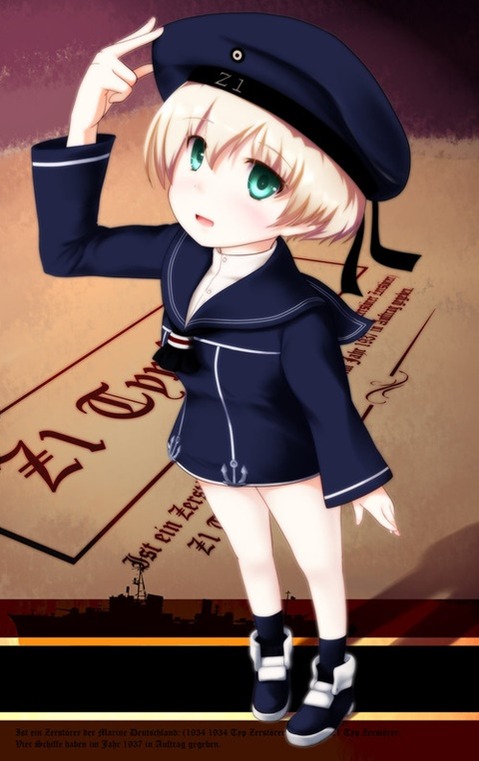 【艦これ】レーベレヒト・マース(Z1・Leberecht Maass)の二次エロ画像　80枚【艦隊これくしょん】 47