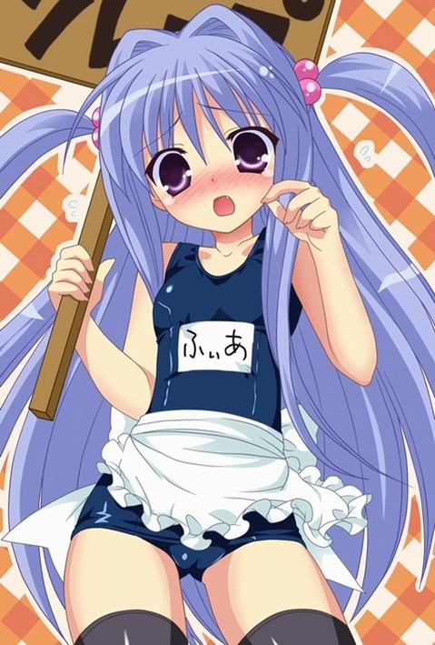 スク水(スクール水着)を着てる可愛い女の子の二次エロ画像⑥　100枚 23