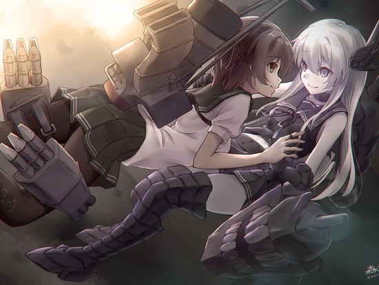 【非エロ】【艦これ】可愛い艦娘が深海棲艦化したカッコイイ系の画像がみたい！① 3