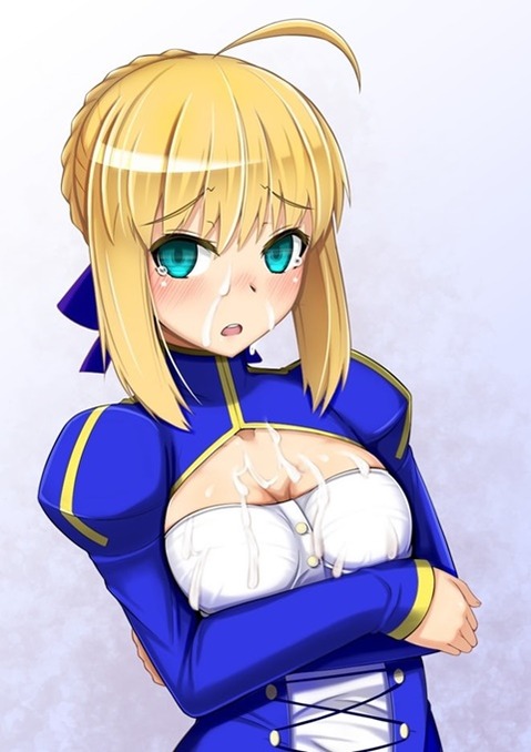 【Fate】セイバーの二次エロ画③　100枚 6