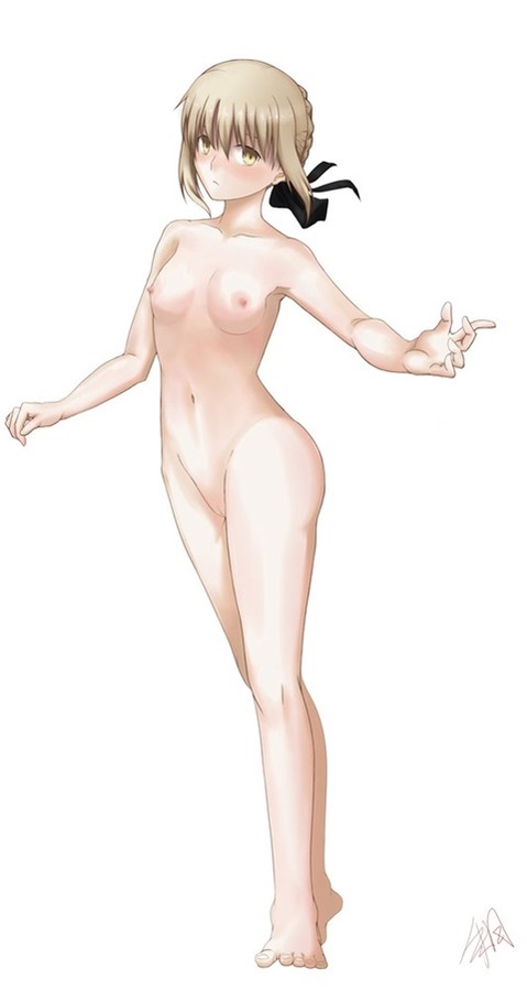 【Fate】セイバーの二次エロ画④　100枚 17